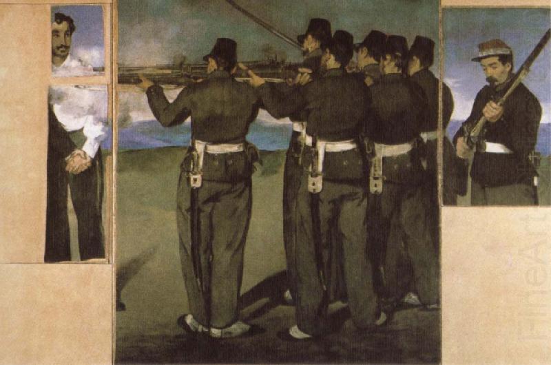 The Execution of Emperor Maximilian, Edouard Manet